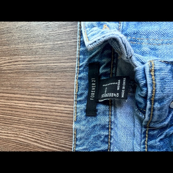 Light Denim Mini Skirt - Size Small - Picture 3 of 3